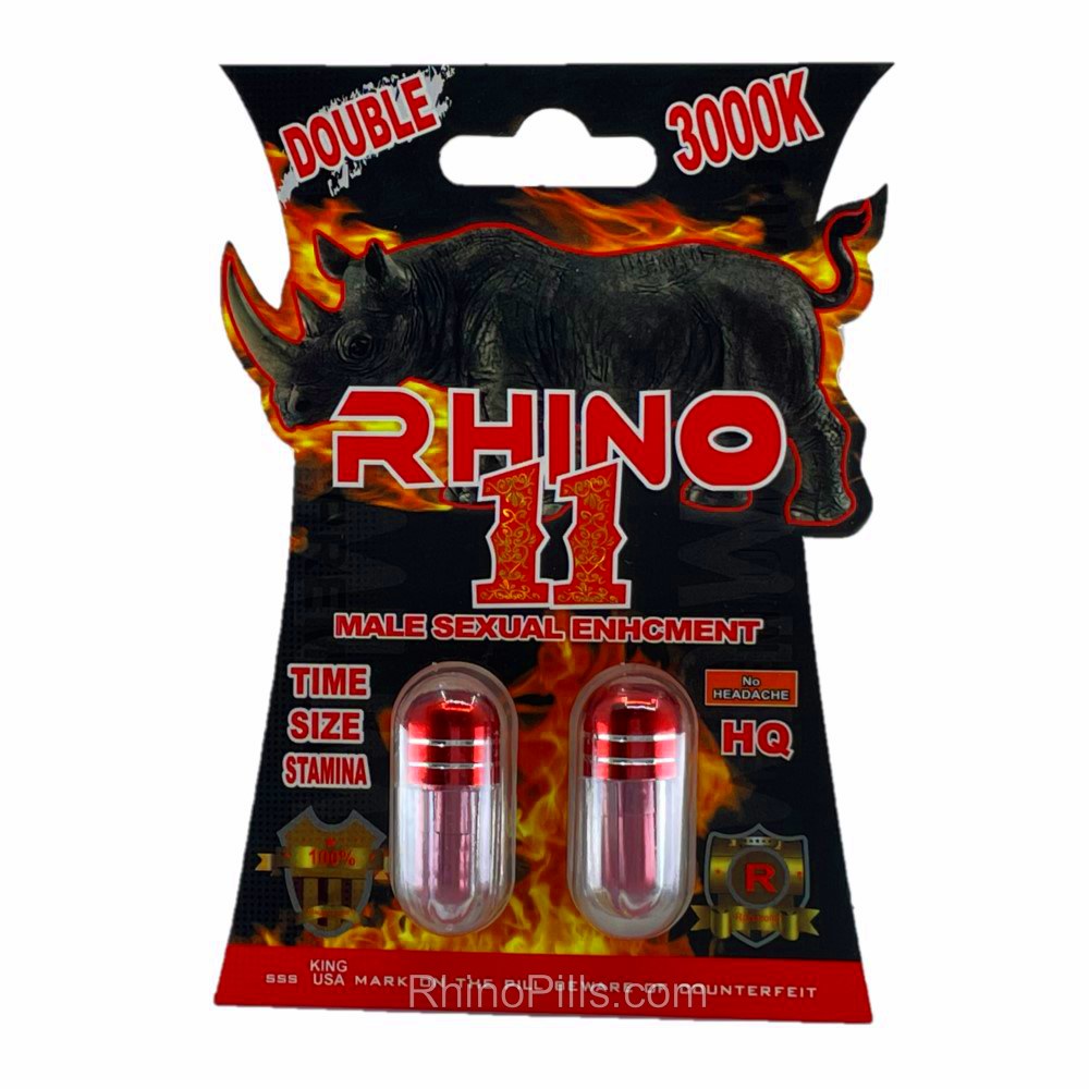 Rhino 11 3000K 20 Pills - Rhino Pills